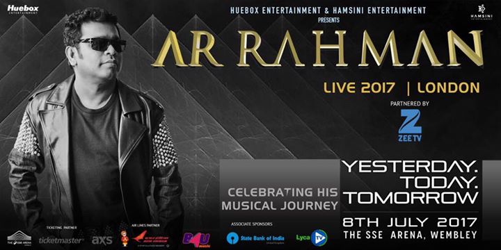 Bildergebnis für ar rahman wembley