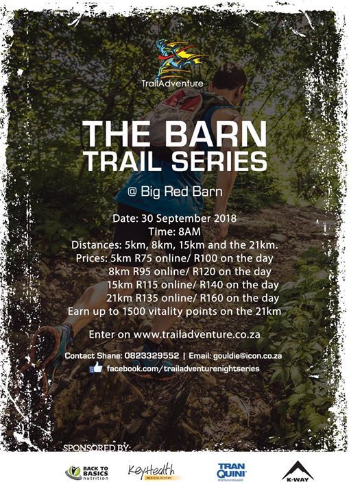 Barn Family Trail Run Or Walk At The Big Red Barn Gauteng