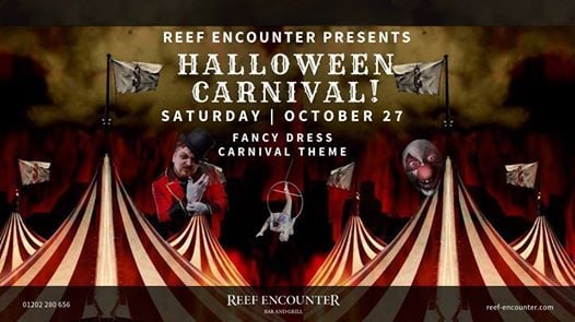 reef encounter halloween party carnival bournemouth