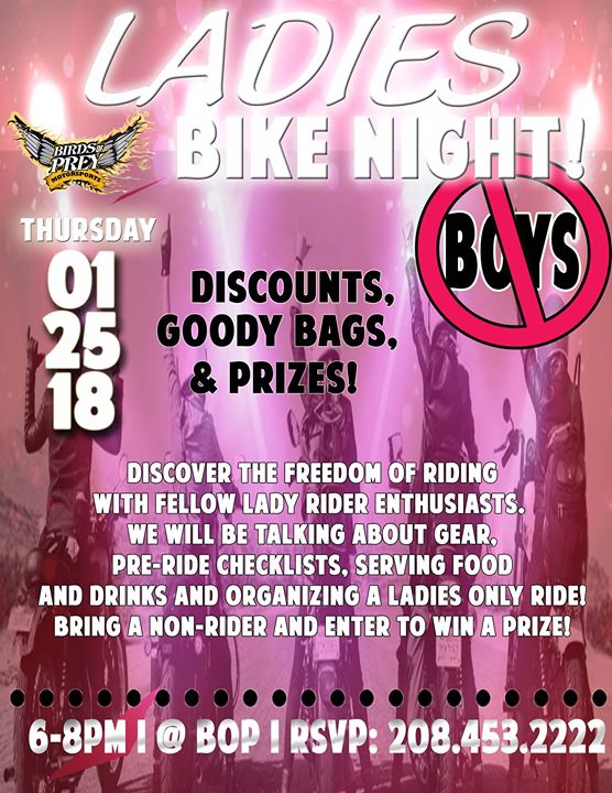 Birds Of Prey Motorsports >> Ladies Bike Night At Birds Of Prey Motorsports Caldwell Birds Of Prey Motorsports >> Ladies Bike Night At Birds Of Prey Motorsports Caldwell