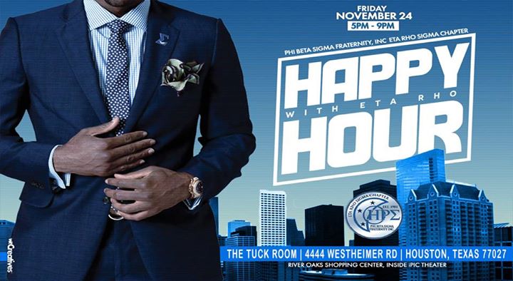 Eta Rho Happy Hour At The Tuck Room Houston