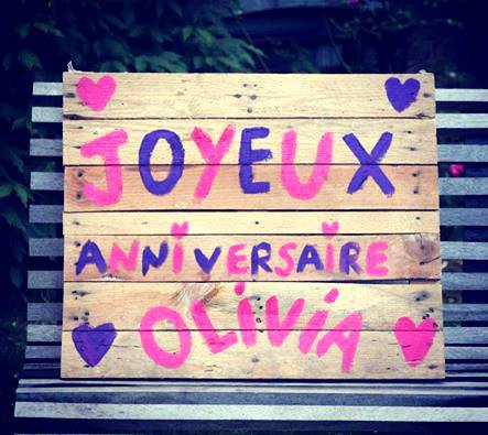 Pi ce de th  tre Joyeux  anniversaire  Olivia  Dimanche 