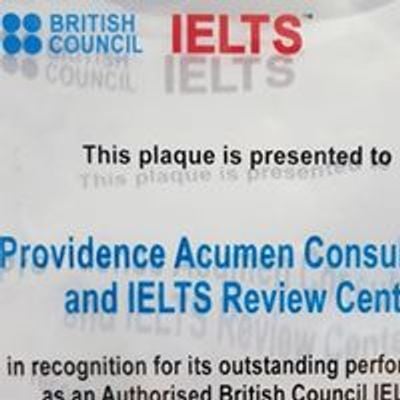 Providence - Acumen Consultancy and OET/ IELTS  Review Center Tagum Branch