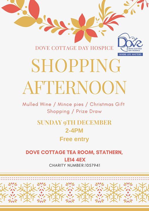 Shopping Afternoon At Dove Cottage Tea Room And Charity Shop