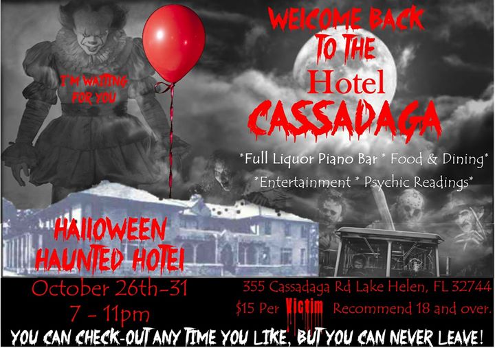 Haunted Hotel Halloween Walk at Hotel Cassadaga, Cassadaga