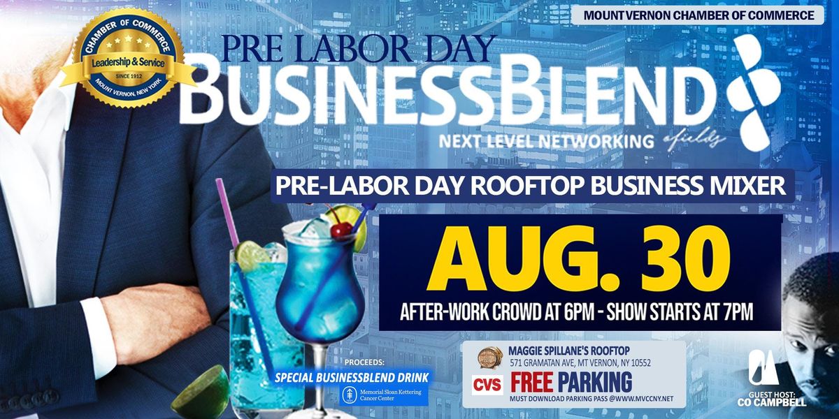 Businessblend At Maggie Spillane S Ale House And Rooftop Mount Vernon