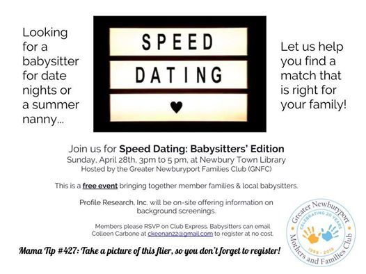 Speed-Dating Babysitter-Service