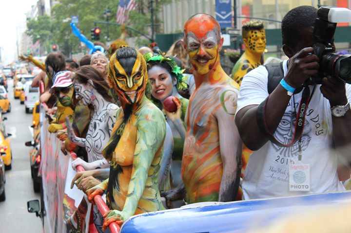 body painting new york city 2017