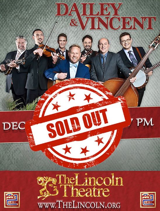Dailey & Vincent Spirit of Christmas Tour at Lincoln Theatre in Marion