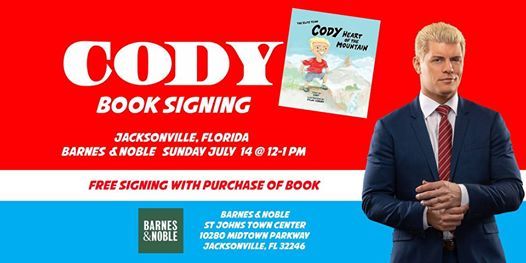 Cody Rhodes Book Signing At Barnes And Noble Jacksonville