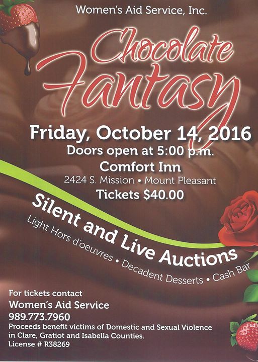 Chocolate Fantasy At Mt Pleasant Comfort Inn Suites Hotel