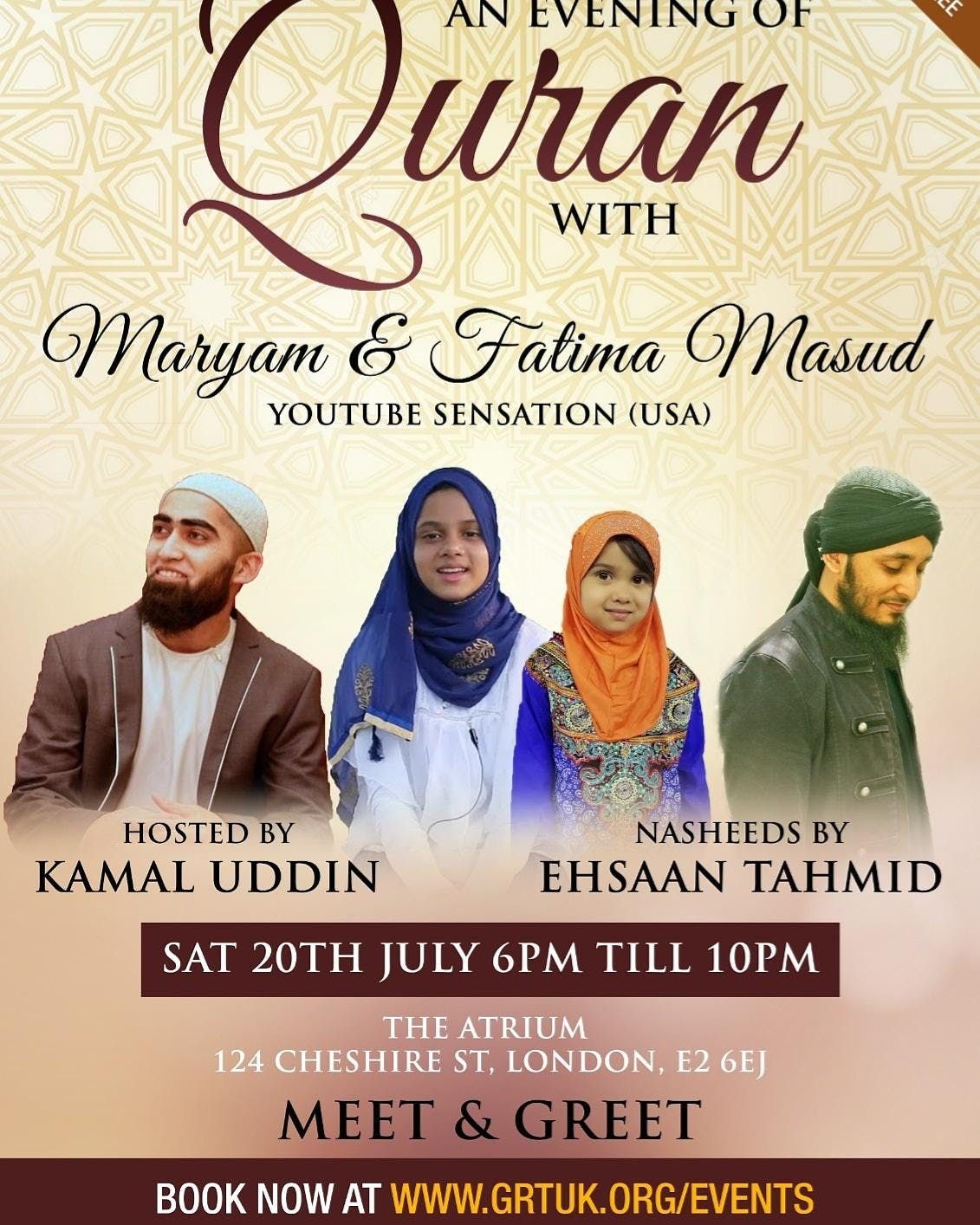 Maryam And Fatima Reciting Quran