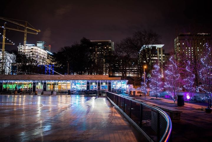 Ice Skating At Steinberg In Forest Park St Louis
