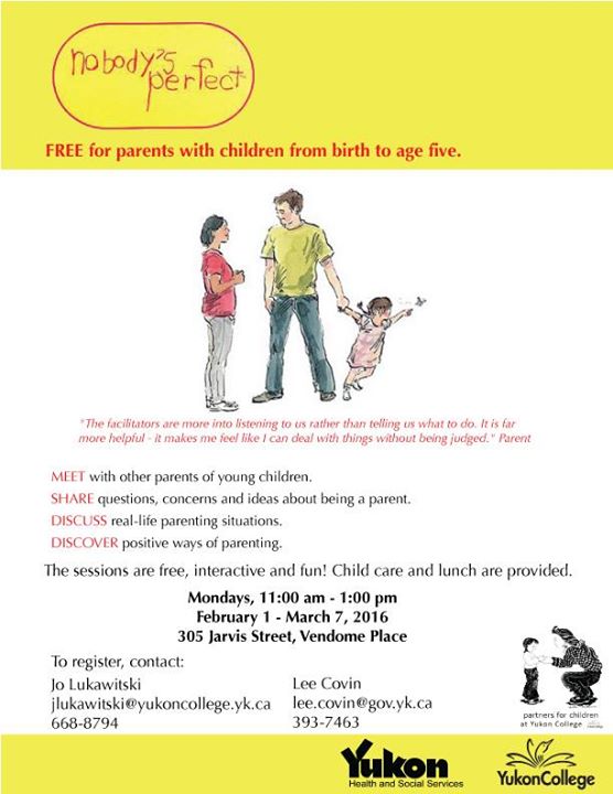 Nobodys Perfect Parenting Program registration starts now ...