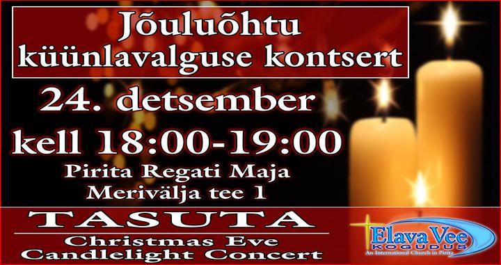 Jouluohtu Kontsert Christmas Concert At Elava Vee Kogudus Pirita