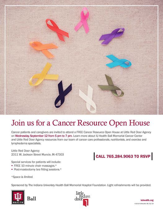 Cancer Resource Open House At Iu Health Ball Blackford Jay Indiana