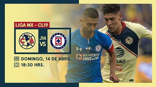 J14 America Vs Cruz Azul Clausura 2019 At Estadio Azteca Coyoacan