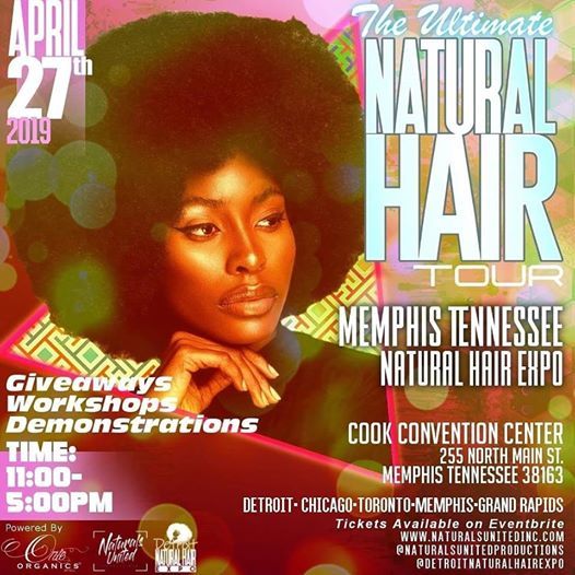 Memphis Natural Hair Expo At Memphis Cook Convention Center255 N