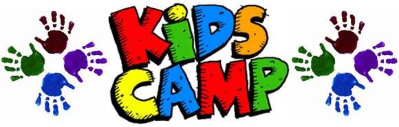 kids camp water color
