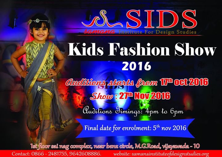 Sids Kids Fashion Show At Samana Institute Of Design Studies