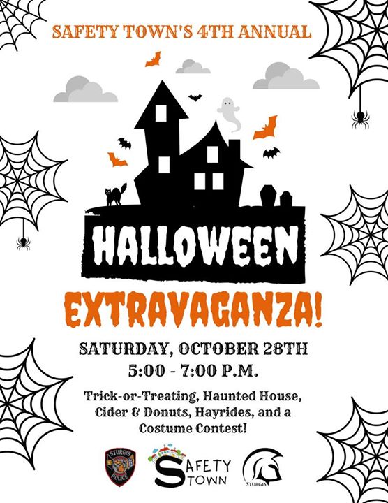 4th Annual Safety Town Halloween Extravaganza! at Sturgis Safety Town