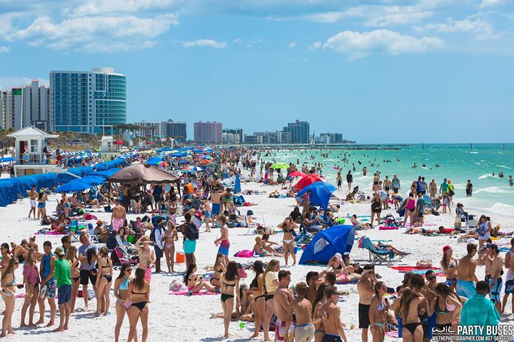 Image result for PHOTOS OF SPRING BREAK VACATIONERS IN FLORIDA IN 2020