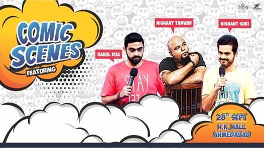 Comic Scenes featuring Nishant Tanwar, Nishant Suri &amp; Rahul Dua