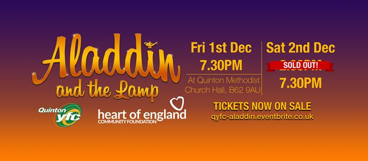 Aladdin And The Lamp At Quinton Methodist Church Birmingham