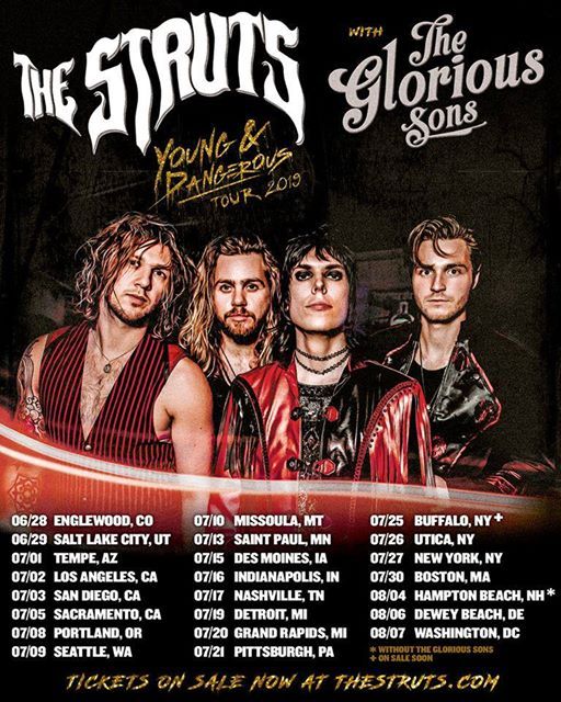 The Struts Concert At House Of Blues Boston Utica
