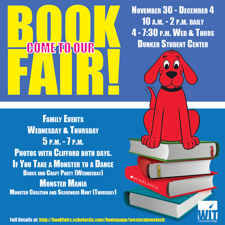 Scholastic Book Fair at Western Iowa Tech Community College, Sioux City