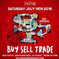 Patches and Pins Expo