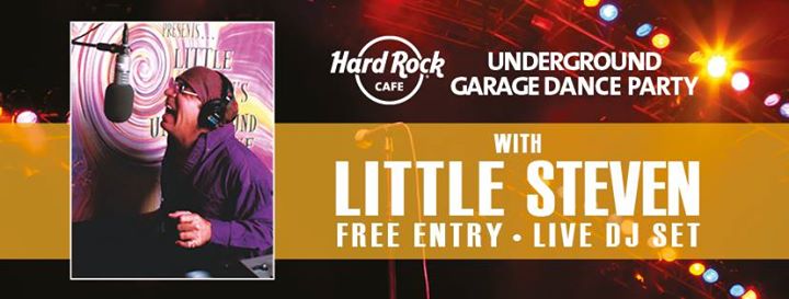 Steven Van Zandt Little Steven Underground Garage Party At