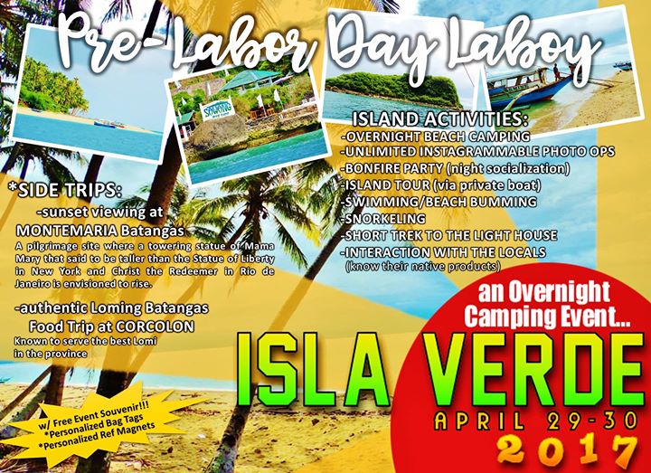 Isla Verde Island Tour (a pre-LABOR DAY LABOY) at Isla 