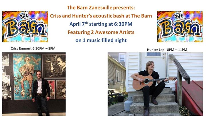 Criss And Hunters Acoustic Bash At The Barn Zanesville Zanesville