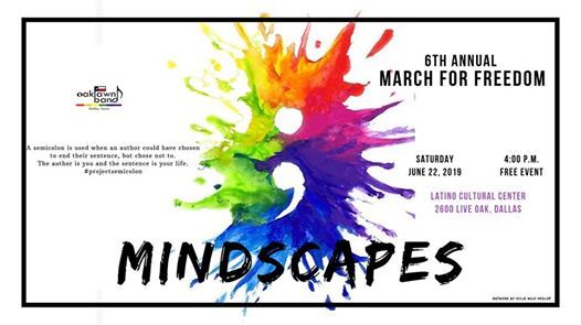 March For Freedom Mindscapes At Latino Cultural Center Dallas
