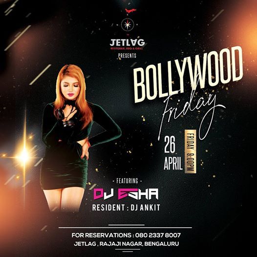 Bollywood Friday At Jetlag Bangalore