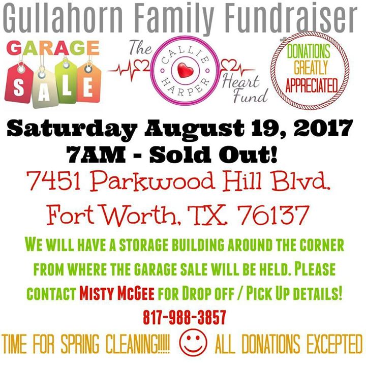 Garage Sale Benefit At Primrose School Of Parkwood Hill Fort Worth