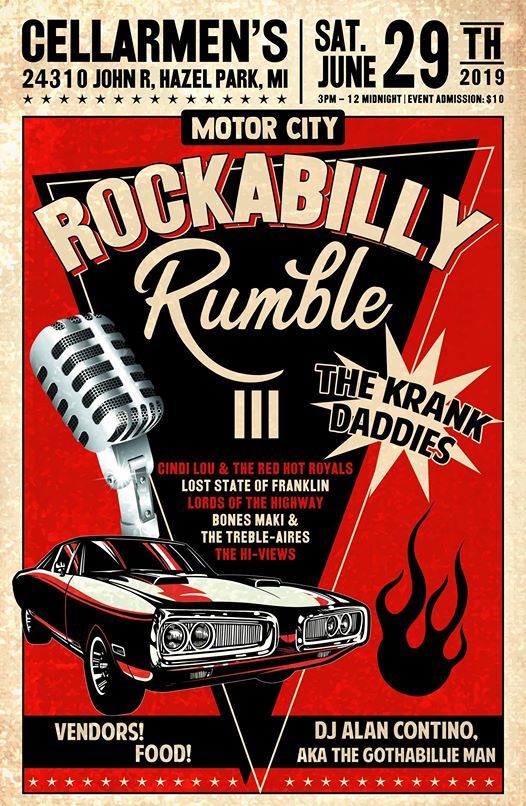 Motor City Rockabilly Rumble Iii At Cellarmen S Hazel Park