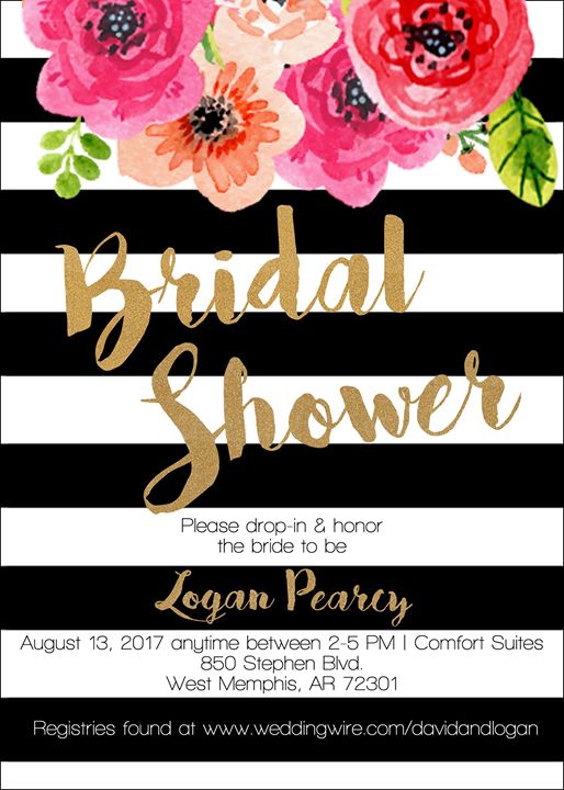 Logans Bridal Shower At Comfort Suites West Memphis West Memphis
