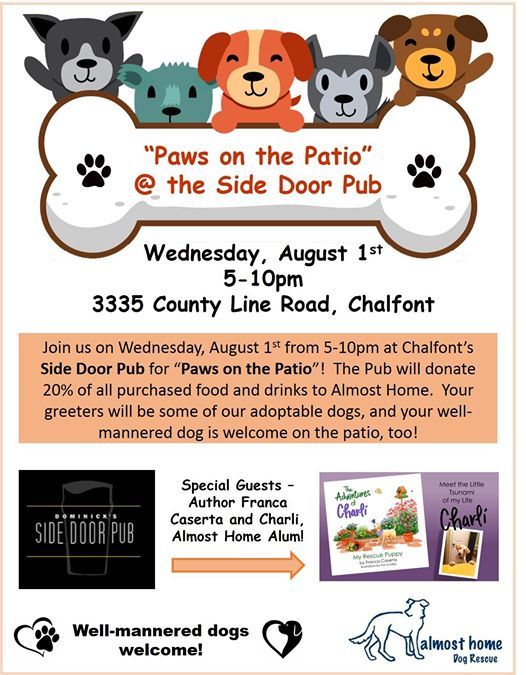 Paws On The Patio At Side Door Pub Chalfont
