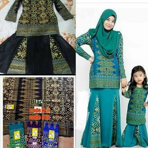 MARI BEJAJAR JAHIT BAJU  RAYA BAJU  KURUNG MODEN SONGKET  