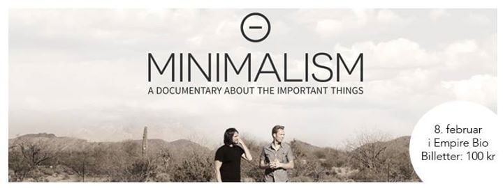 2015 Minimalism: A Documentary About The Important Things