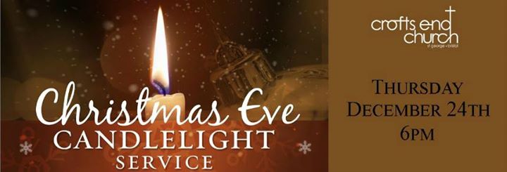 Christmas Eve Candlelight Service at Crofts End Church, Bristol