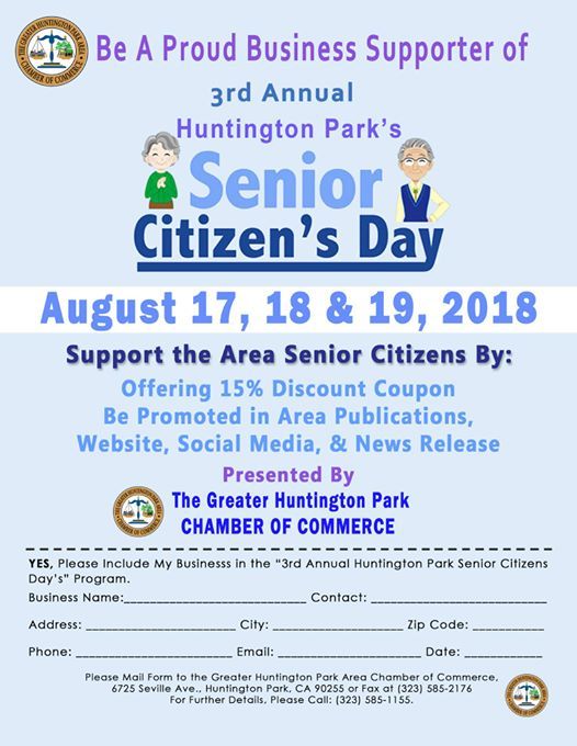 Hp Senior Citizens Day At Huntington Park California