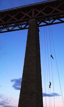 Forth Rail Bridge Abseil Edinburgh