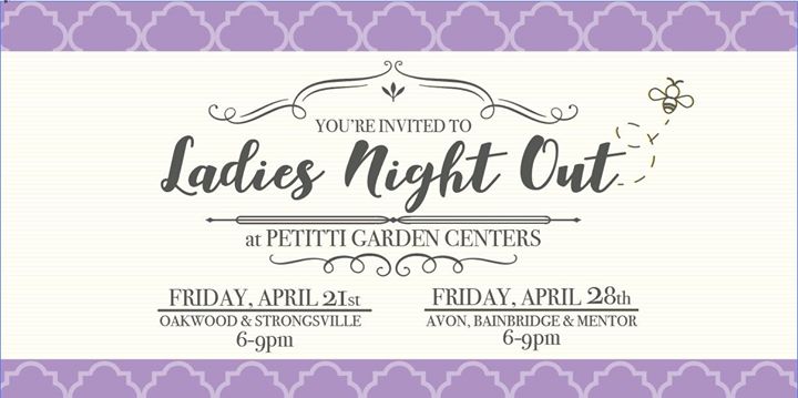 Ladies Night Out Avon Bainbridge Mentor At Petitti Garden