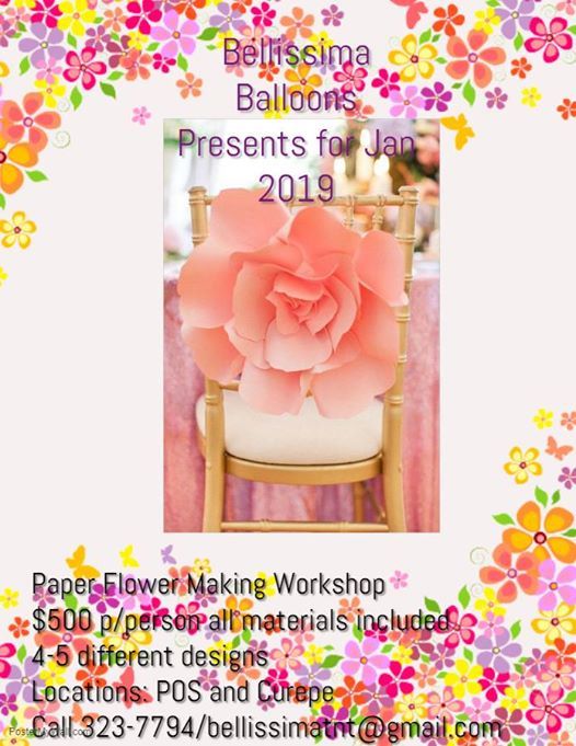 paper flower making class beginners level at bellissima paper flower making classes