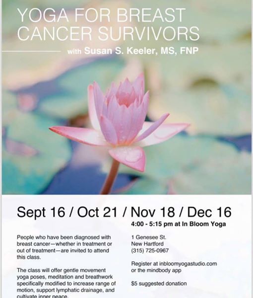 gentle yoga for breast cancer survivors Gentle yoga for breast cancer survivors