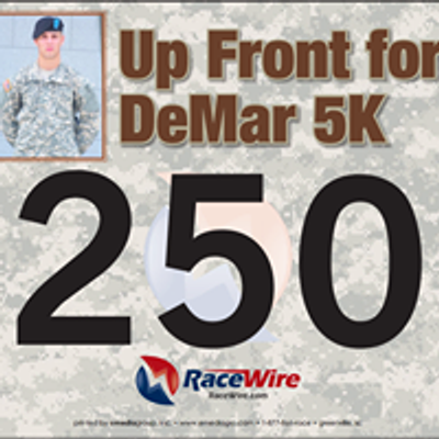 Up Front for DeMar 5k Run and 1 mile Walk