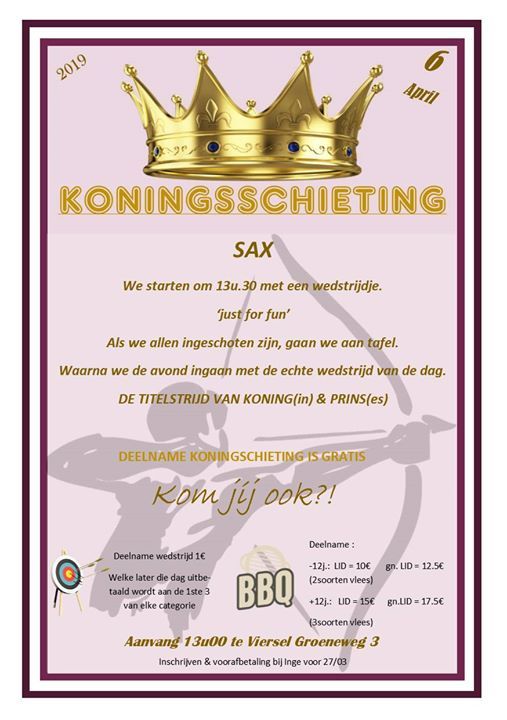 Koningsschieting 2019 At Vhv Viersel Groeneweg 3 Viersel Viersen
